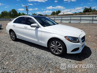 Czwarte zdjęcie samochodu z boku: 2017 MERCEDES-BENZ C 300 4MATIC VIN:55SWF4KB7HU218995 - miniatura