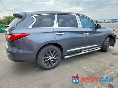 Trzecie zdjęcie samochodu z tyłu: 2013 INFINITI JX35 BASE VIN:5N1AL0MM7DC323910 - miniatura