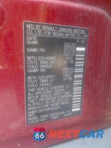 Zdjęcie 10 z 10 samochodu: 2016 NISSAN ROGUE SV VIN:KNMAT2MV3GP622221 - miniatura