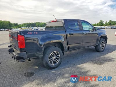 Trzecie zdjęcie samochodu z tyłu: 2019 CHEVROLET COLORADO VIN:1GCGTBEN1K1143557 - miniatura