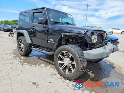 Czwarte zdjęcie samochodu z boku: 2010 JEEP WRANGLER SPORT VIN:1J4AA2D1XAL112136 - miniatura