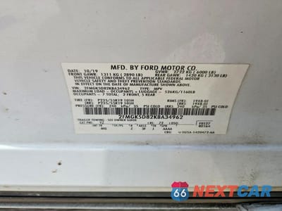 Zdjęcie 13 z 13 samochodu: 2019 FORD FLEX LIMITED VIN:2FMGK5D82KBA34962 - miniatura