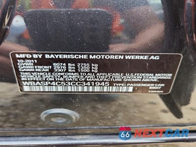 Zdjęcie 13 z 13 samochodu: 2012 BMW 550 XIGT VIN:WBASP4C53CC341945 - miniatura