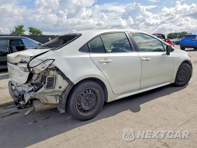 Trzecie zdjęcie samochodu z tyłu: 2021 TOYOTA COROLLA LE VIN:JTDEPMAE6MJ117228 - miniatura