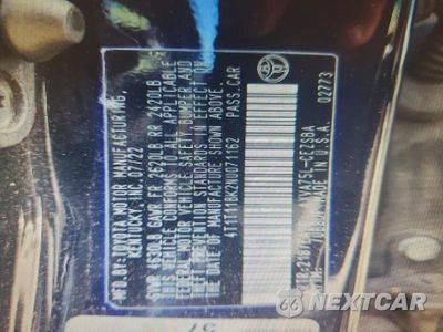 Zdjęcie 13 z 13 samochodu: 2022 TOYOTA CAMRY SE VIN:4T1T11BK2NU071162 - miniatura