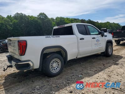 Trzecie zdjęcie samochodu z tyłu: 2021 GMC SIERRA C1500 VIN:1GTR8AEH1MZ171460 - miniatura