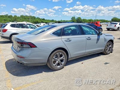 Trzecie zdjęcie samochodu z tyłu: 2026 HONDA ACCORD HYBRID EXL VIN:1HGCY2F66TA006477 - miniatura