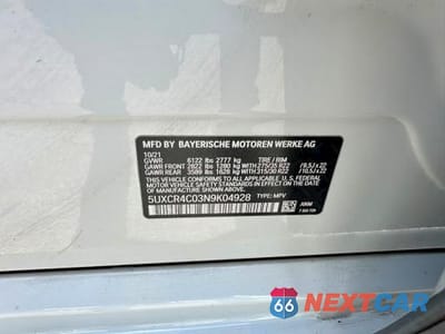 Zdjęcie 10 z 10 samochodu: 2022 BMW X5 SDRIVE 40I VIN:5UXCR4C03N9K04928 - miniatura