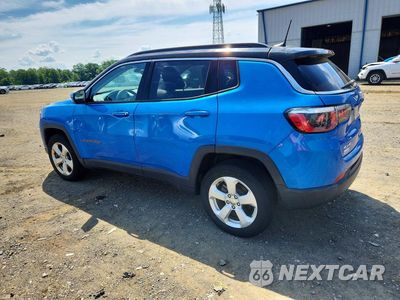 Drugie zdjęcie samochodu z przodu: 2018 JEEP COMPASS LATITUDE VIN:3C4NJDBB6JT115487 - miniatura
