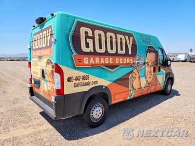Trzecie zdjęcie samochodu z tyłu: 2024 RAM PROMASTER 2500 DELIVERY VAN VIN:3C6LRVDG0RE101350 - miniatura