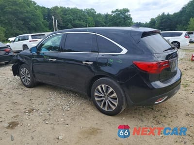 Drugie zdjęcie samochodu z przodu: 2014 ACURA MDX TECHNOLOGY VIN:5FRYD4H6XEB050127 - miniatura