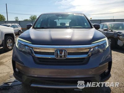 Piąte zdjęcie samochodu w środku: 2021 HONDA PILOT EXL VIN:5FNYF6H50MB071274 - miniatura
