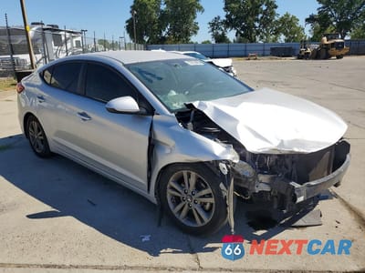 Czwarte zdjęcie samochodu z boku: 2018 HYUNDAI ELANTRA SEL VIN:5NPD84LF5JH303765 - miniatura