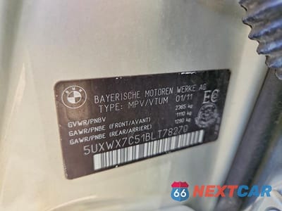 Zdjęcie 13 z 13 samochodu: 2011 BMW X3 XDRIVE35I VIN:5UXWX7C51BLT78270 - miniatura