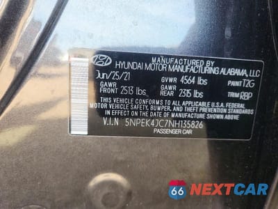 Zdjęcie 13 z 13 samochodu: 2022 HYUNDAI SONATA N LINE VIN:5NPEK4JC7NH135826 - miniatura
