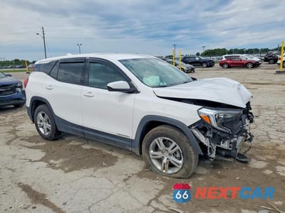 Czwarte zdjęcie samochodu z boku: 2020 GMC TERRAIN SLE VIN:3GKALMEV7LL310083 - miniatura