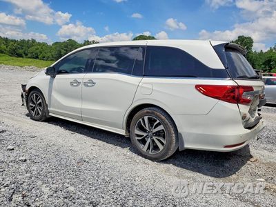 Drugie zdjęcie samochodu z przodu: 2020 HONDA ODYSSEY ELITE VIN:5FNRL6H95LB067185 - miniatura