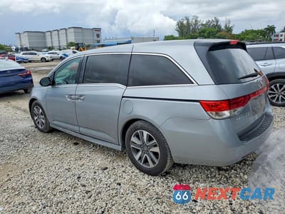 Drugie zdjęcie samochodu z przodu: 2016 HONDA ODYSSEY TOURING VIN:5FNRL5H95GB033196 - miniatura
