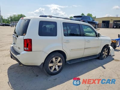 Trzecie zdjęcie samochodu z tyłu: 2013 HONDA PILOT TOURING VIN:5FNYF4H91DB029901 - miniatura