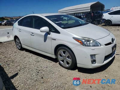 Czwarte zdjęcie samochodu z boku: 2010 TOYOTA PRIUS V VIN:JTDKN3DU6A0056728 - miniatura