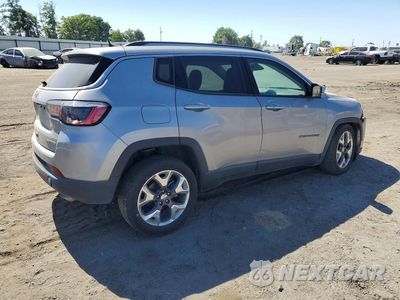 Trzecie zdjęcie samochodu z tyłu: 2021 JEEP COMPASS LIMITED VIN:3C4NJCCB4MT573476 - miniatura