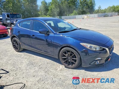 Czwarte zdjęcie samochodu z boku: 2016 MAZDA 3 TOURING VIN:JM1BM1L72G1350388 - miniatura