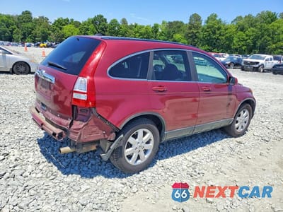 Trzecie zdjęcie samochodu z tyłu: 2007 HONDA CR-V EXL VIN:5J6RE48787L014796 - miniatura