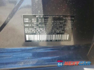 Zdjęcie 13 z 13 samochodu: 2026 SUBARU CROSSTREK LIMITED VIN:4S4GUHL65T3747769 - miniatura