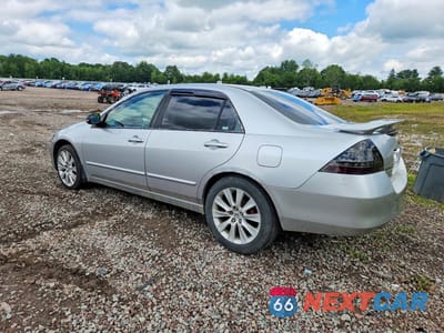 Drugie zdjęcie samochodu z przodu: 2007 HONDA ACCORD SE VIN:1HGCM563X7A000996 - miniatura