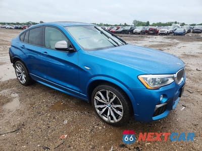 Czwarte zdjęcie samochodu z boku: 2017 BMW X4 XDRIVEM40I VIN:5UXXW7C31H0U26561 - miniatura