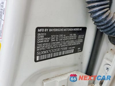 Zdjęcie 13 z 13 samochodu: 2014 BMW X3 VIN:5UXWX7C52E0E75566 - miniatura