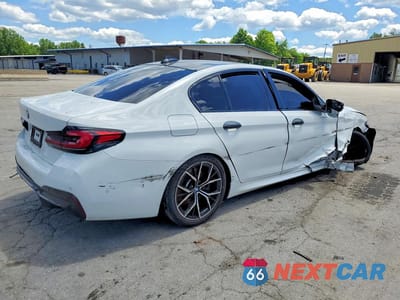 Trzecie zdjęcie samochodu z tyłu: 2022 BMW 540 I VIN:WBA53BJ01NCJ62374 - miniatura