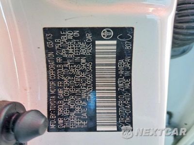 Zdjęcie 12 z 12 samochodu: 2013 TOYOTA PRIUS TWO VIN:JTDKN3DU9D5613445 - miniatura