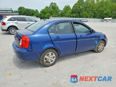 Trzecie zdjęcie samochodu z tyłu: 2010 HYUNDAI ACCENT GLS VIN:KMHCN4AC3AU494908 - miniatura