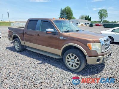 Czwarte zdjęcie samochodu z boku: 2012 FORD F150 SUPERCREW VIN:1FTFW1EF6CKD28768 - miniatura