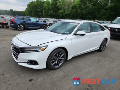 2021 HONDA ACCORD EXL 1HGCV1F52MA117779 - główne zdjęcie licytacji z USA - miniatura