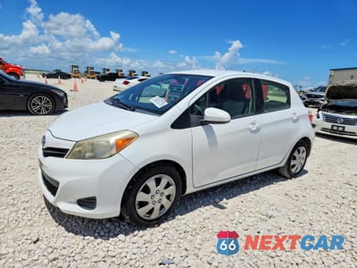 2012 TOYOTA YARIS 5-DOOR LE JTDKTUD39CD519329 - główne zdjęcie licytacji z USA - miniatura