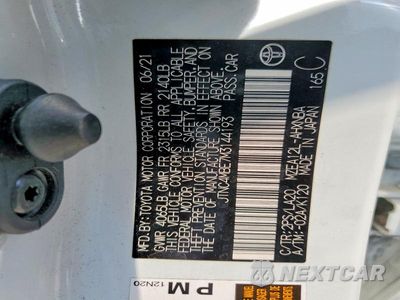 Zdjęcie 12 z 12 samochodu: 2021 TOYOTA COROLLA XSE VIN:JTNC4MBE7M3144193 - miniatura