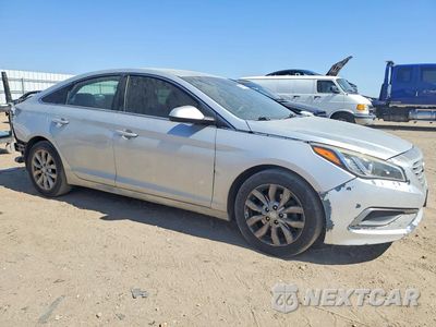 Czwarte zdjęcie samochodu z boku: 2016 HYUNDAI SONATA SE VIN:5NPE24AFXGH287659 - miniatura