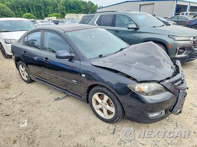 Czwarte zdjęcie samochodu z boku: 2008 MAZDA 3 S VIN:JM1BK323781157297 - miniatura