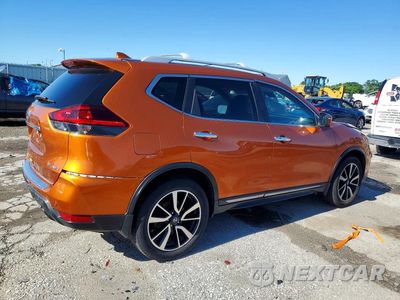 Trzecie zdjęcie samochodu z tyłu: 2019 NISSAN ROGUE SL VIN:5N1AT2MV3KC712660 - miniatura