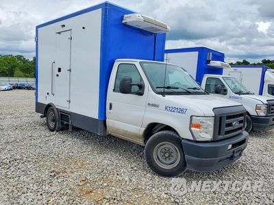 Czwarte zdjęcie samochodu z boku: 2023 FORD E350 REFRIGERATED BOX TRUCK VIN:1FDWE3FK9PDD09731 - miniatura