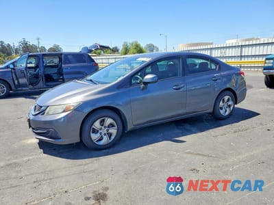 2013 HONDA CIVIC LX 2HGFB2F57DH597976 - główne zdjęcie licytacji z USA - miniatura