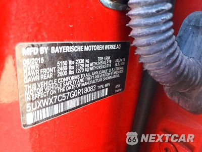 Zdjęcie 13 z 13 samochodu: 2016 BMW X3 XDRIVE35I VIN:5UXWX7C57G0R18083 - miniatura