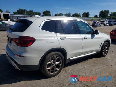 Trzecie zdjęcie samochodu z tyłu: 2021 BMW X3 XDRIVE30I VIN:5UXTY5C03M9H92341 - miniatura