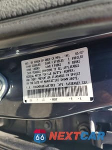 Zdjęcie 12 z 12 samochodu: 2007 HONDA ACCORD LX VIN:1HGCM56487A167463 - miniatura
