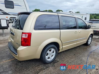 Trzecie zdjęcie samochodu z tyłu: 2010 DODGE GRAND CARAVAN SXT VIN:2D4RN5D15AR483150 - miniatura