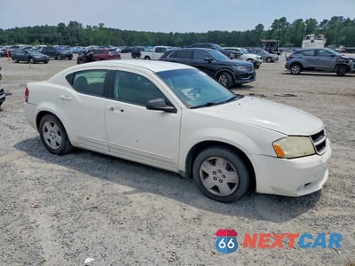 Czwarte zdjęcie samochodu z boku: 2008 DODGE AVENGER SE VIN:1B3LC46K68N189631 - miniatura