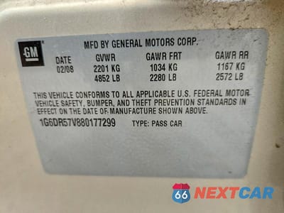 Zdjęcie 12 z 12 samochodu: 2008 CADILLAC CTS HI FEATURE V6 VIN:1G6DR57V880177299 - miniatura