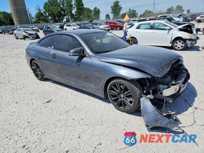 Czwarte zdjęcie samochodu z boku: 2018 BMW 430XI VIN:WBA4W5C5XJAA72954 - miniatura